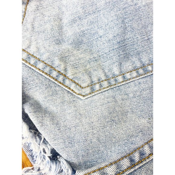 Billabong Sz 27 Denim Jean Cutoff Shorts Laneway - Picture 4 of 11